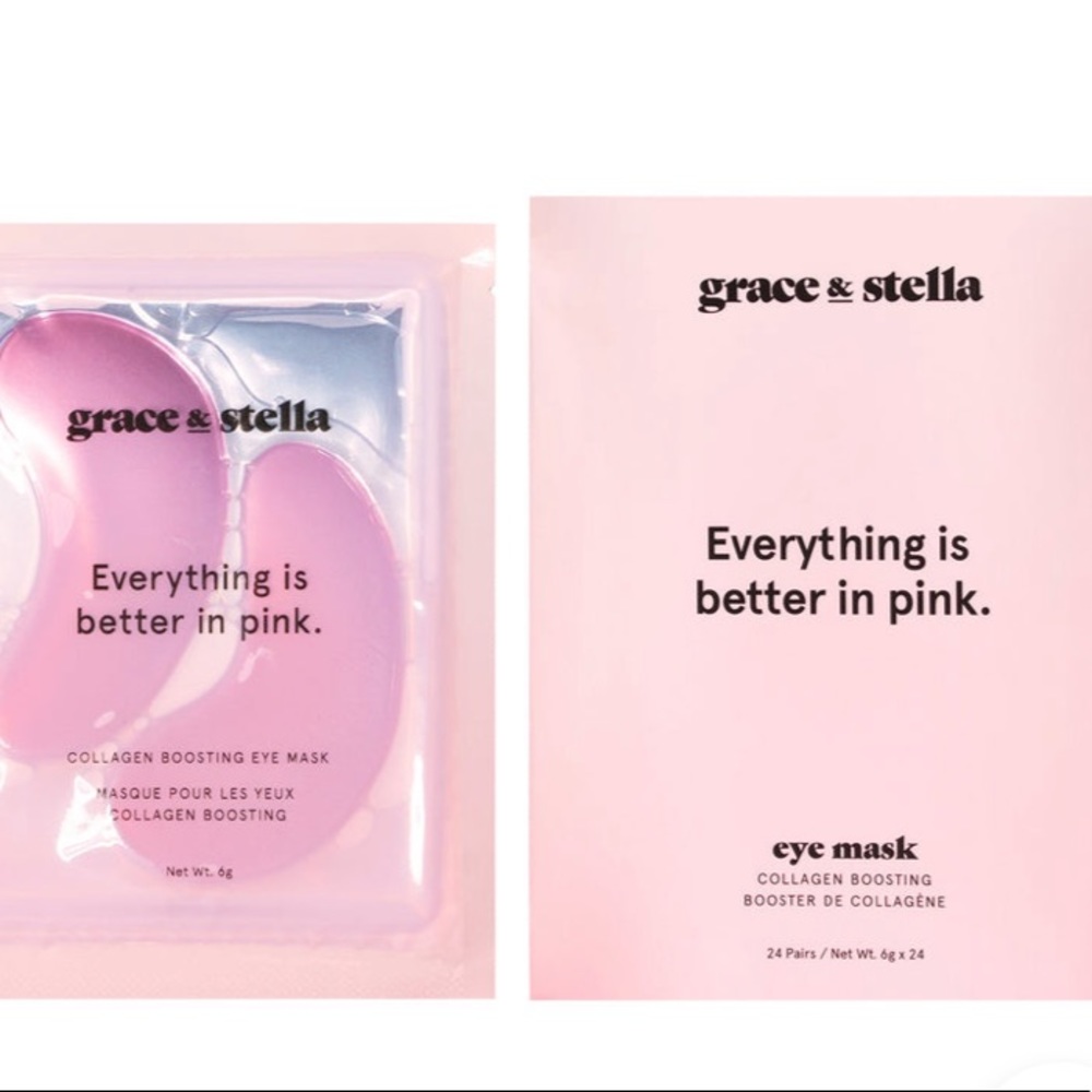 GRACE & STELLA | pink eye masks